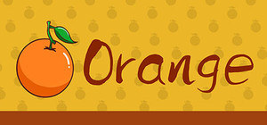 Orange banner