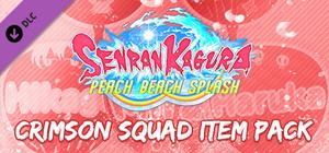 SENRAN KAGURA Peach Beach Splash - Crimson Squad Item Pack banner