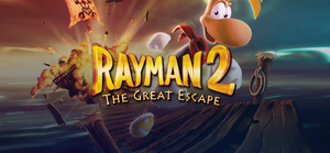 Rayman 2: The Great Escape banner
