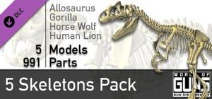 World of Guns: 5 Skeletons Pack banner