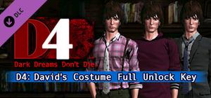 D4: David's Costume Full Unlock Key banner