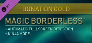 Magic Borderless - Donation Gold banner