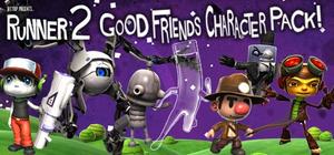 Bit Trip Runner 2 - Good Friends Character Pack banner