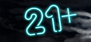 21+ banner