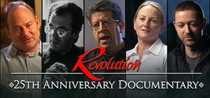 Revolution 25th Anniversary Documentary banner