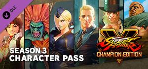 Street Fighter V Season 3 Character Pass banner