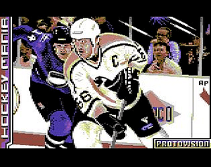 Hockey Mania (C64) banner