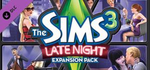 The Sims 3 Late Night banner