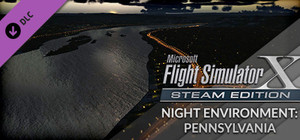 FSX Steam Edition: Night Environment: Pennsylvania Add-On banner