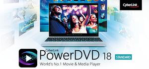 CyberLink PowerDVD 18 Standard banner