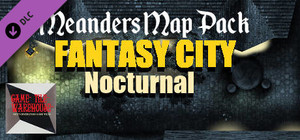 Fantasy Grounds - Meanders Map Pack: Fantasy City Nocturnal (Map Pack) banner