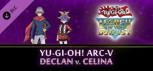 Yu-Gi-Oh! ARC-V: Declan vs Celina banner