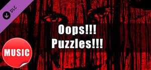 Oops!!! Puzzles!!! Music banner