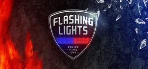 Flashing Lights - Police, Fire, EMS banner