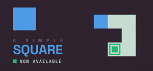 A simple square banner