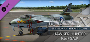 FSX Steam Edition: Hawker Hunter F.6/FGA.9 Add-On banner
