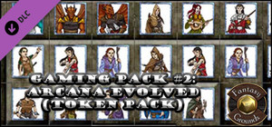Fantasy Grounds - Gaming Pack #2: Arcana Evolved (Token Pack) banner