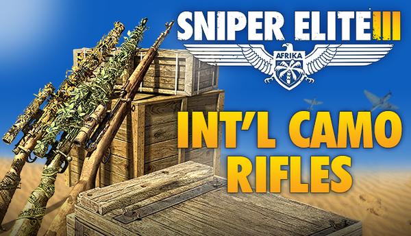 Sniper Elite 3 International Camouflage Rifles Pack