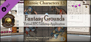 Fantasy Grounds - Heroic Characters 13 (Token Pack) banner