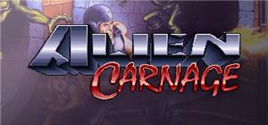 Alien Carnage / Halloween Harry banner