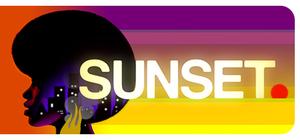 Sunset banner