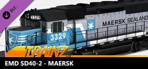 Trainz 2019 DLC - EMD SD40-2 - Maersk banner