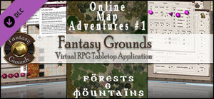 Fantasy Grounds - Map Adventures #1 - Forests & Mountains (Map and Token Pack) banner