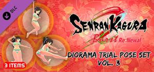 SENRAN KAGURA Burst Re:Newal - Diorama Trial Pose Set Vol. 3 banner