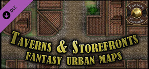 Fantasy Grounds - Paths to Adventure: Taverns and Storefronts (Map Pack) banner