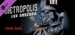 Metropolis Lux Obscura comic book banner