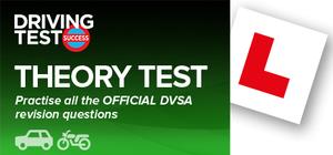 Driving Theory Test UK 2017/18 - Driving Test Success banner