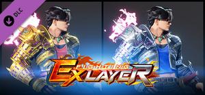 FIGHTING EX LAYER - Color Gold/Silver: Hayate banner