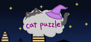 Cat puzzle banner