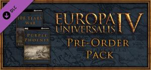 Europa Universalis IV: Pre-Order Pack banner