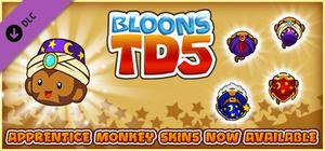 Bloons TD 5 - Mystical Apprentice Monkey Skin banner