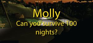 Molly Can you survive 100 nights banner