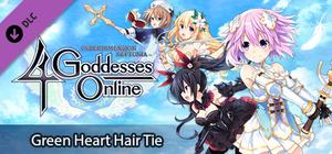 Cyberdimension Neptunia: 4 Goddesses Online - Green Heart Hair Tie banner