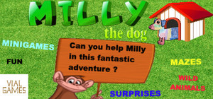 Milly the dog banner