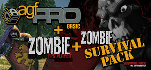 Axis Game Factory''s + Zombie FPS + Zombie Survival Pack banner