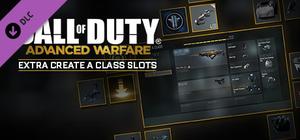 Call of Duty: Advanced Warfare - Extra Create A Class Slots banner