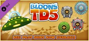 Bloons TD 5 - UFO Heli Pilot Skin banner