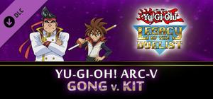 Yu-Gi-Oh! ARC-V Gong v. Kit banner