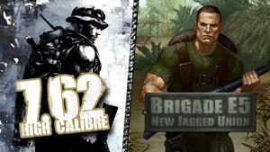 7.62 High Calibre & 7.62 Hard Life & Brigade E5: New Jagged Union Pack banner