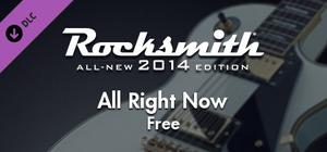 Rocksmith 2014 - Free - All Right Now banner