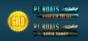 PT Boats: Gold banner