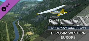 FSX Steam Edition: Toposim Western Europe Add-On banner