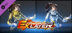 FIGHTING EX LAYER - Color Gold/Silver: Sanane banner