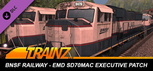 TANE DLC: BNSF Railway EMD SD70MAC Executive Patch banner