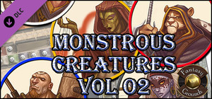 Fantasy Grounds - Monstrous Characters Vol 2 (Token Pack) banner