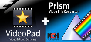 Video Editing Bundle: VideoPad Editor and Prism Converter banner